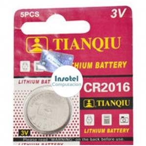 Bateria Pila 3V CR2016 Tianqiu x und